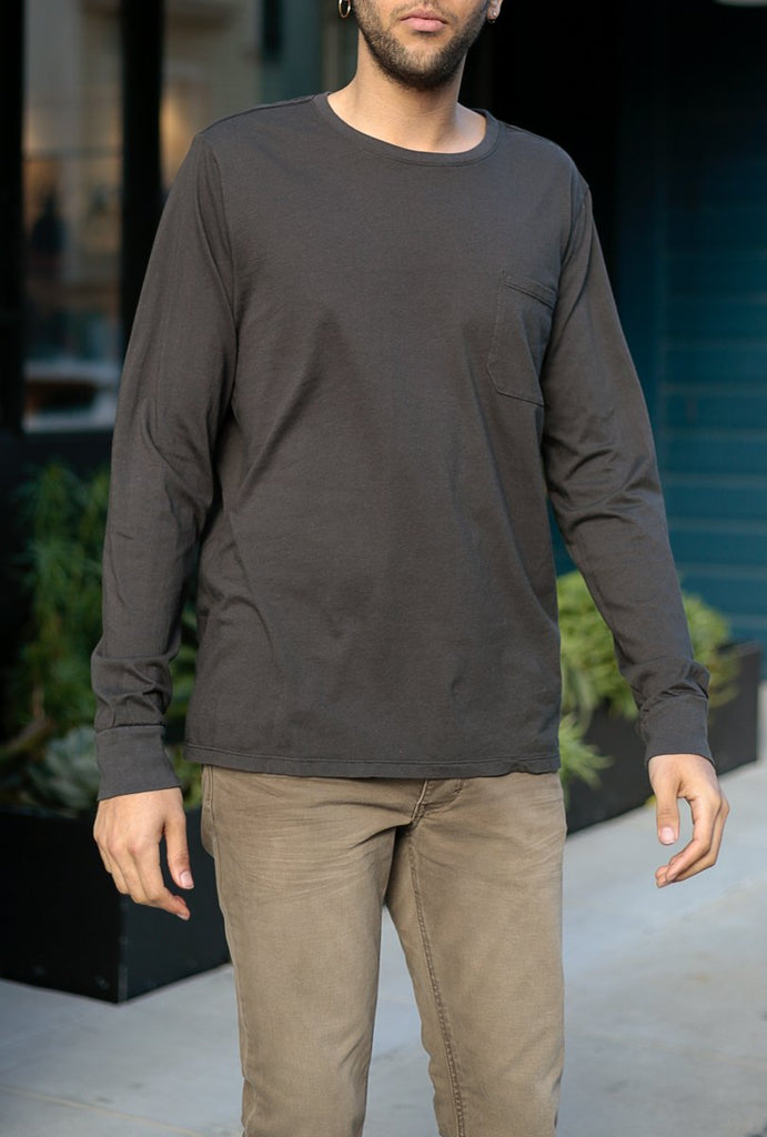 Long Sleeve Pocket Tee
