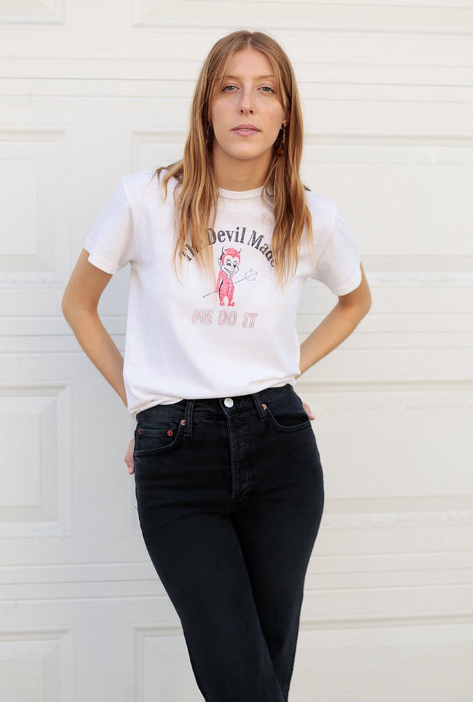 Devil Made Me Do It Classic Tee