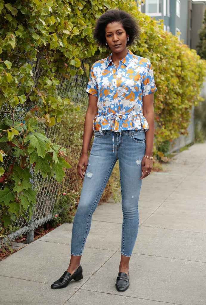 Camaro Mid Rise Skinny Jean