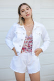 Lennox Crop Trucker Jacket