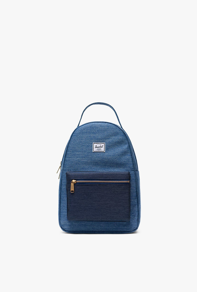 Nova Mini Backpack - Faded Indigo Denim