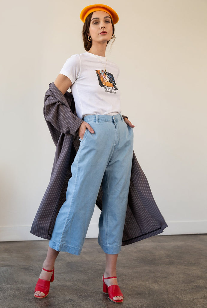 Insider Crop Wide Jean