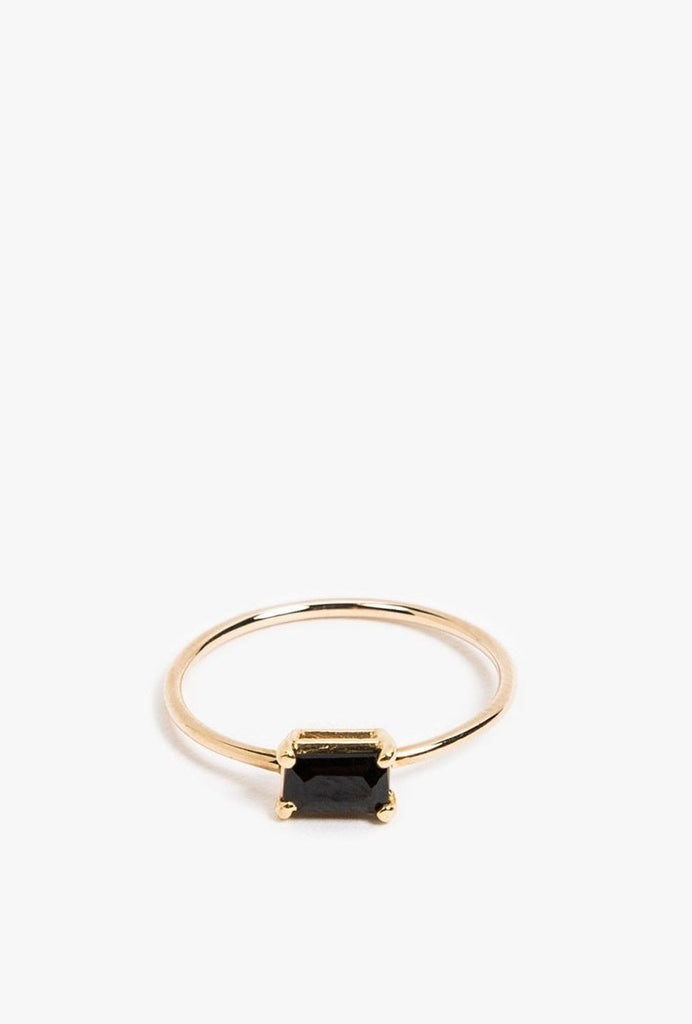 East West Onyx Ring