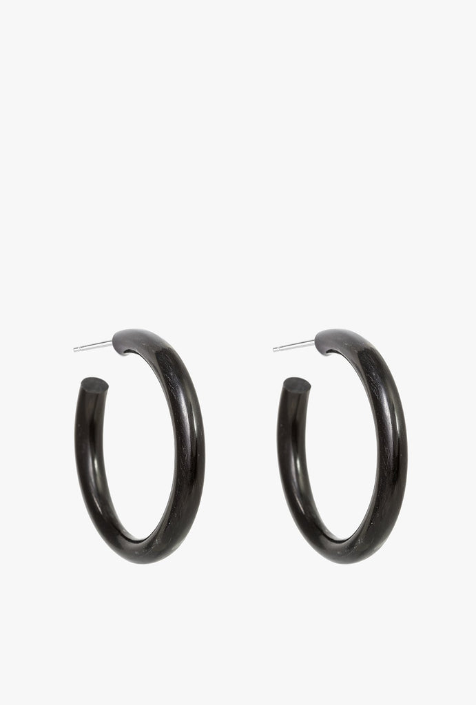Horn Hoop Earrings P -