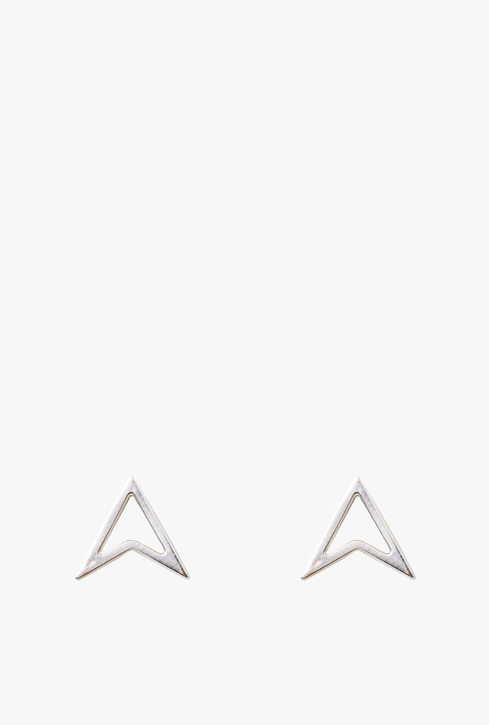 On-Point Stud Earrings P - STERLING SILVER