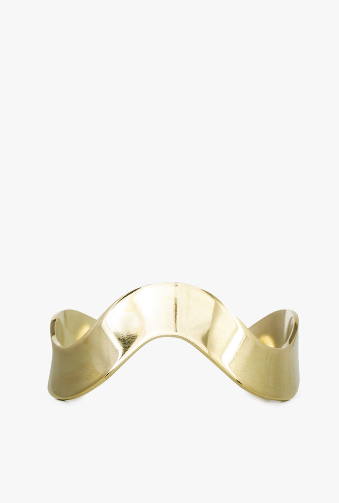 Unda Cuff Bracelet - BRASS