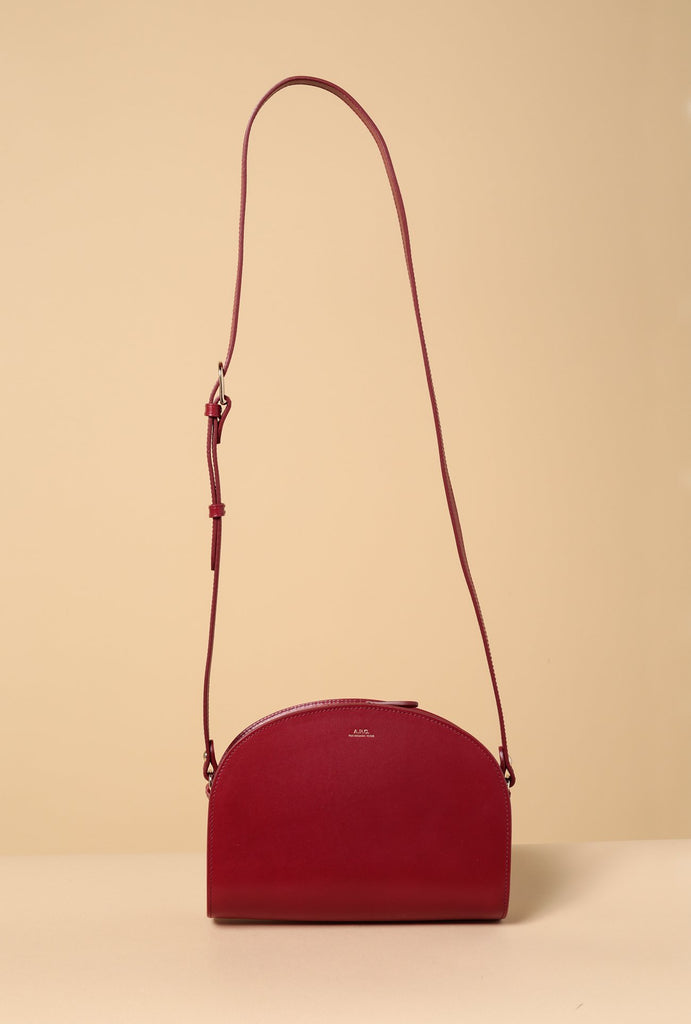 Sac Demi-Lune - Rouge Fonce