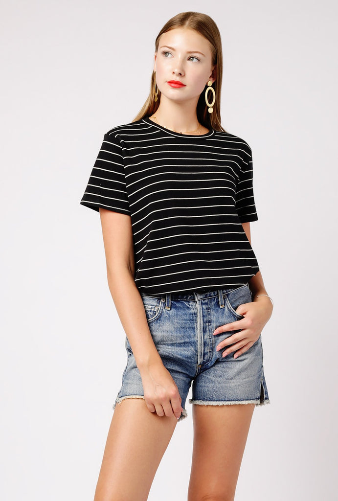 Stripe Knit Tee