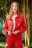 Lennox Crop Trucker Jacket