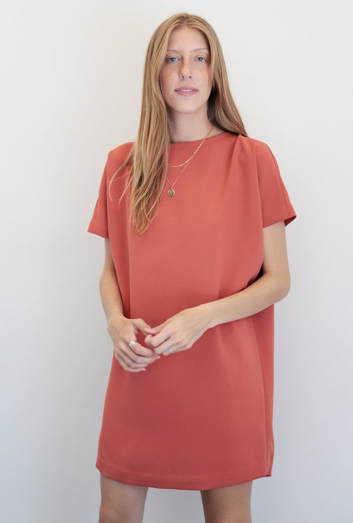 Angle Open Back Dress