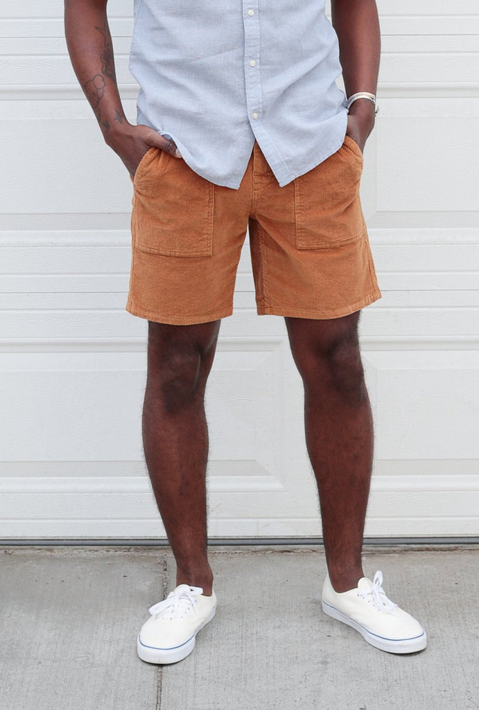 Corduroy Bunker Walkshort