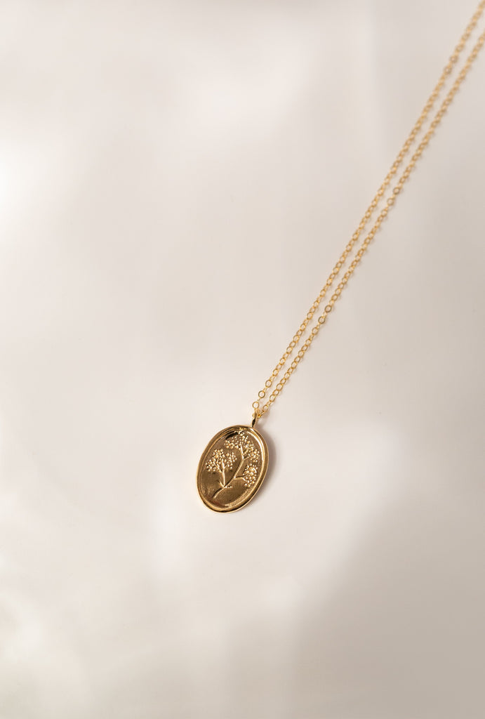 Fleur Necklace - 14KT