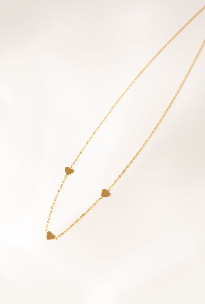 Triple Heart Necklace