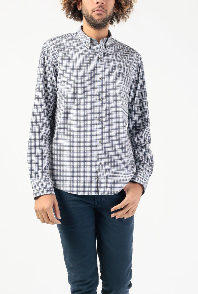 Multi Colored Gingham Reworked LS