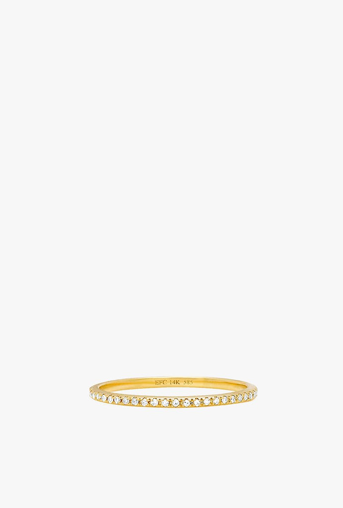 Diamond Eternity Stack Ring - 14KYGWD