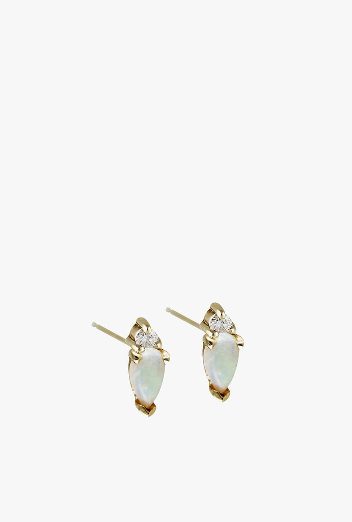 Emilia Opal Stud Earrings - Single