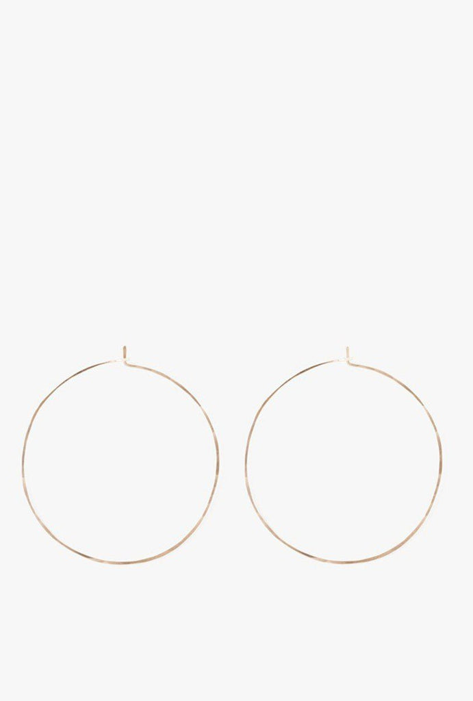 Large Floating Hoop Earring P