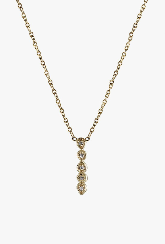 Long Vertical Mia Necklace