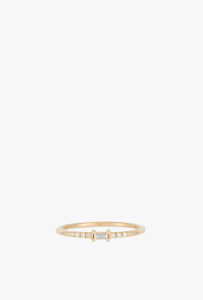 Petite Baguette Equilibrium Ring