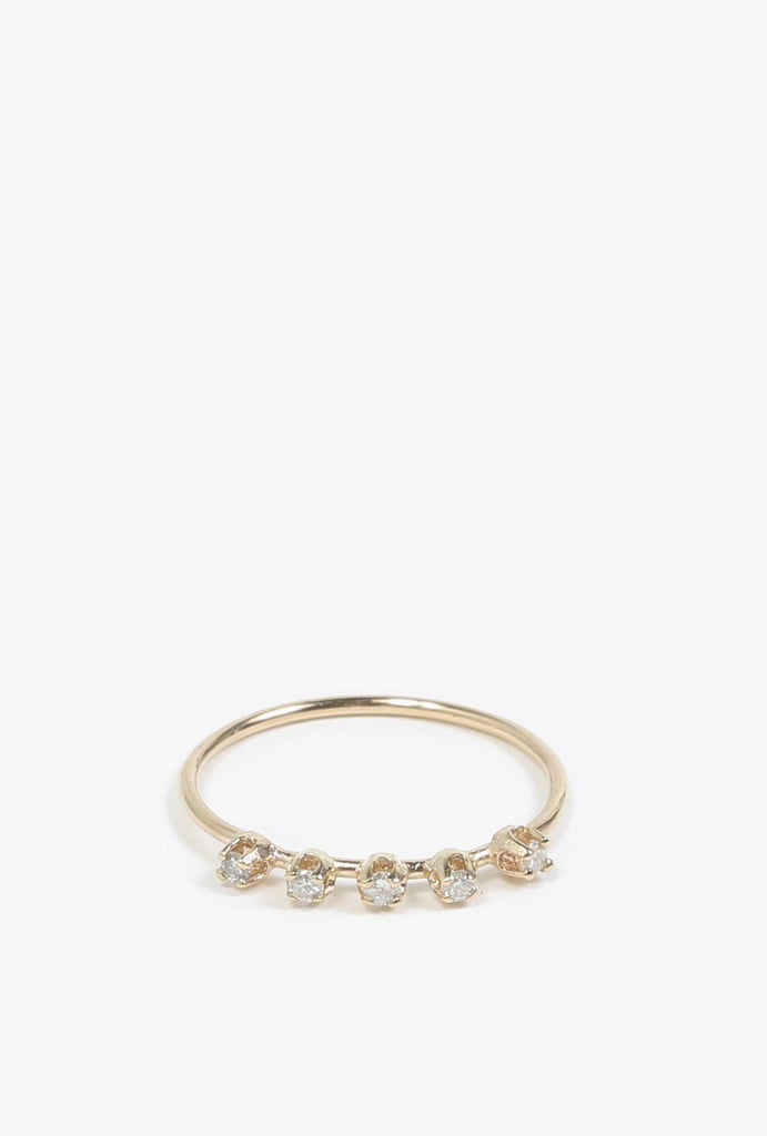 Five Dia Prong Ring