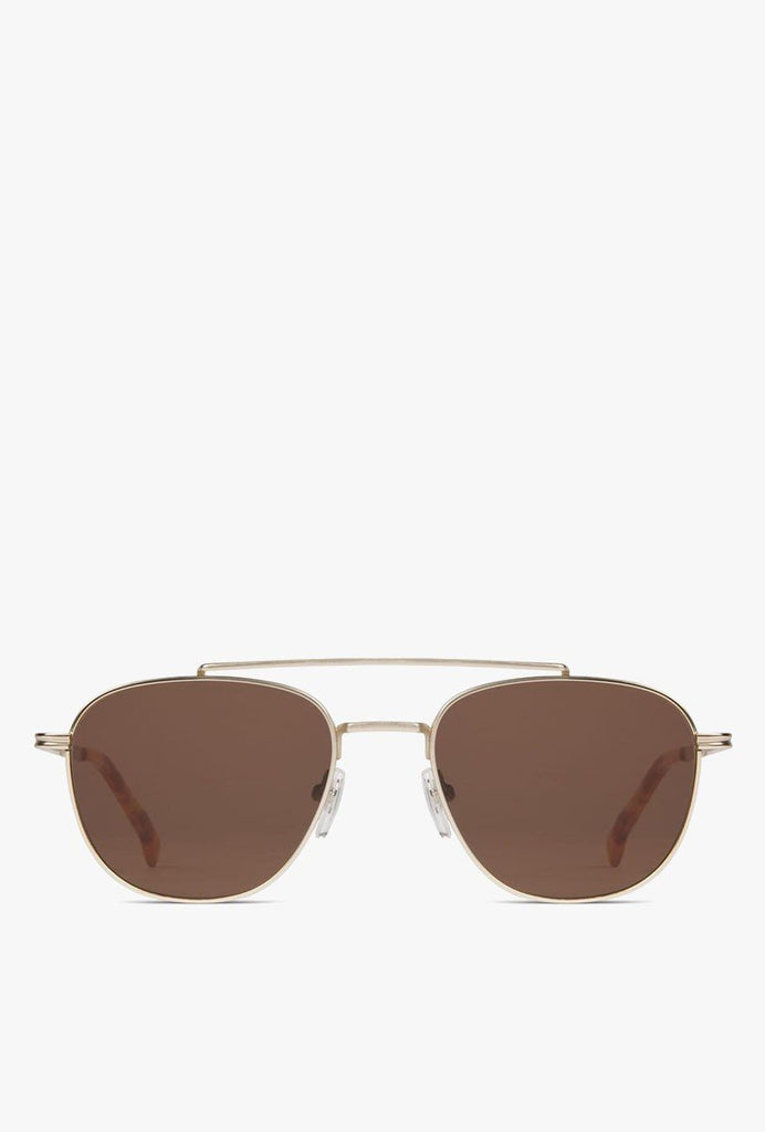 Alex Sunglasses - White Gold