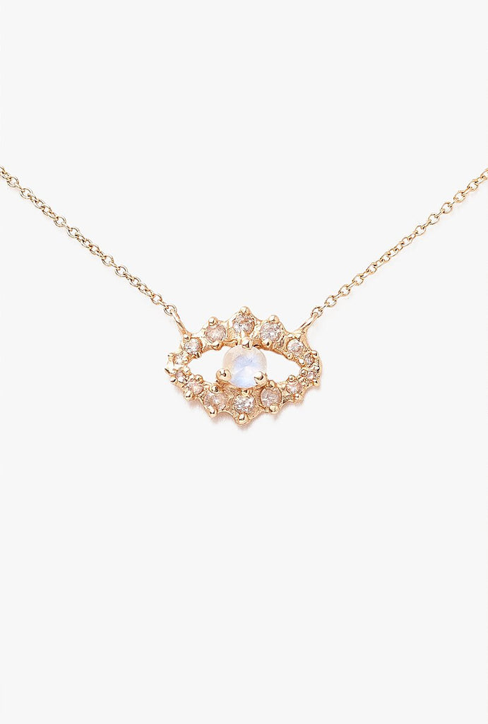 Aurora Necklace - 14kYG w/Sapphires - 18in