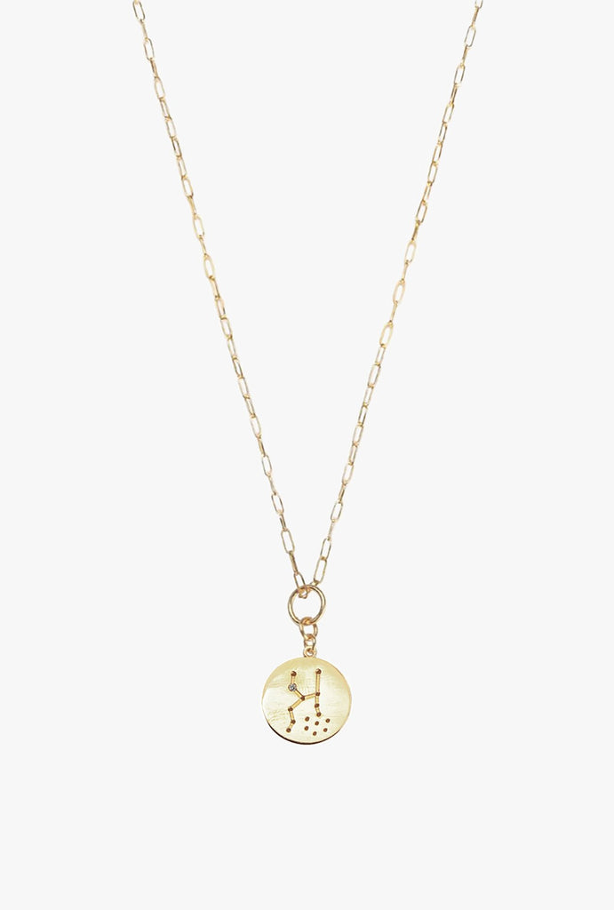 Constellation Charm Necklaces - 14kGVD - Taurus