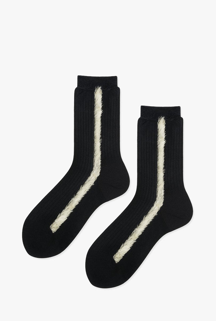 Bemberg Fringe Crew Sock