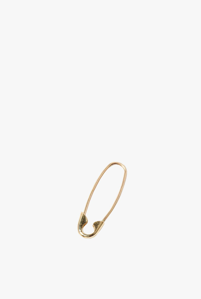 Mini Safety Pin Earring - Single