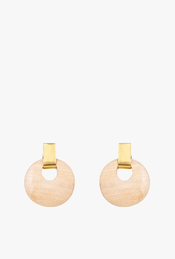 Olea Circle Earrings