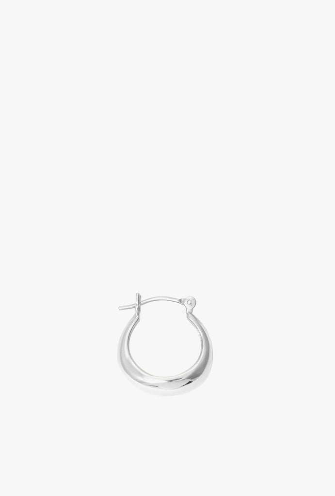 Ovate III Hoop Earring S - STERLING SILVER