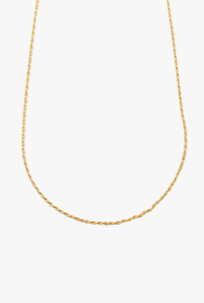 24‰۝ Rope Chain Necklace