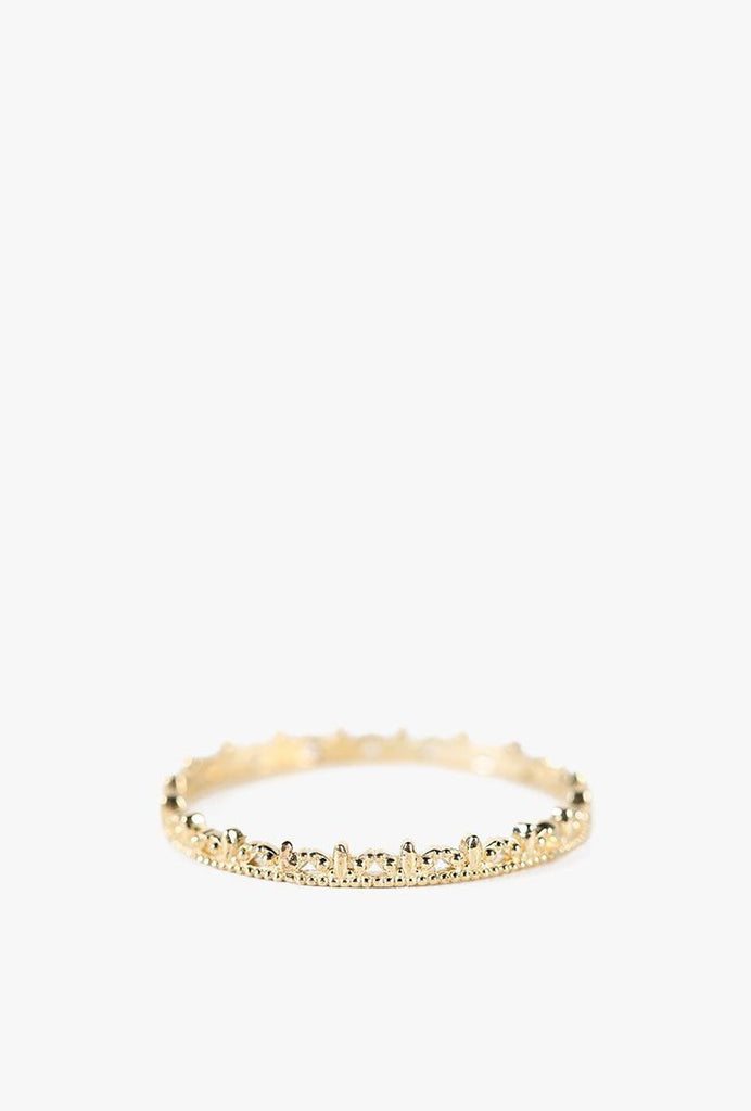 Semi-Beaded Ring